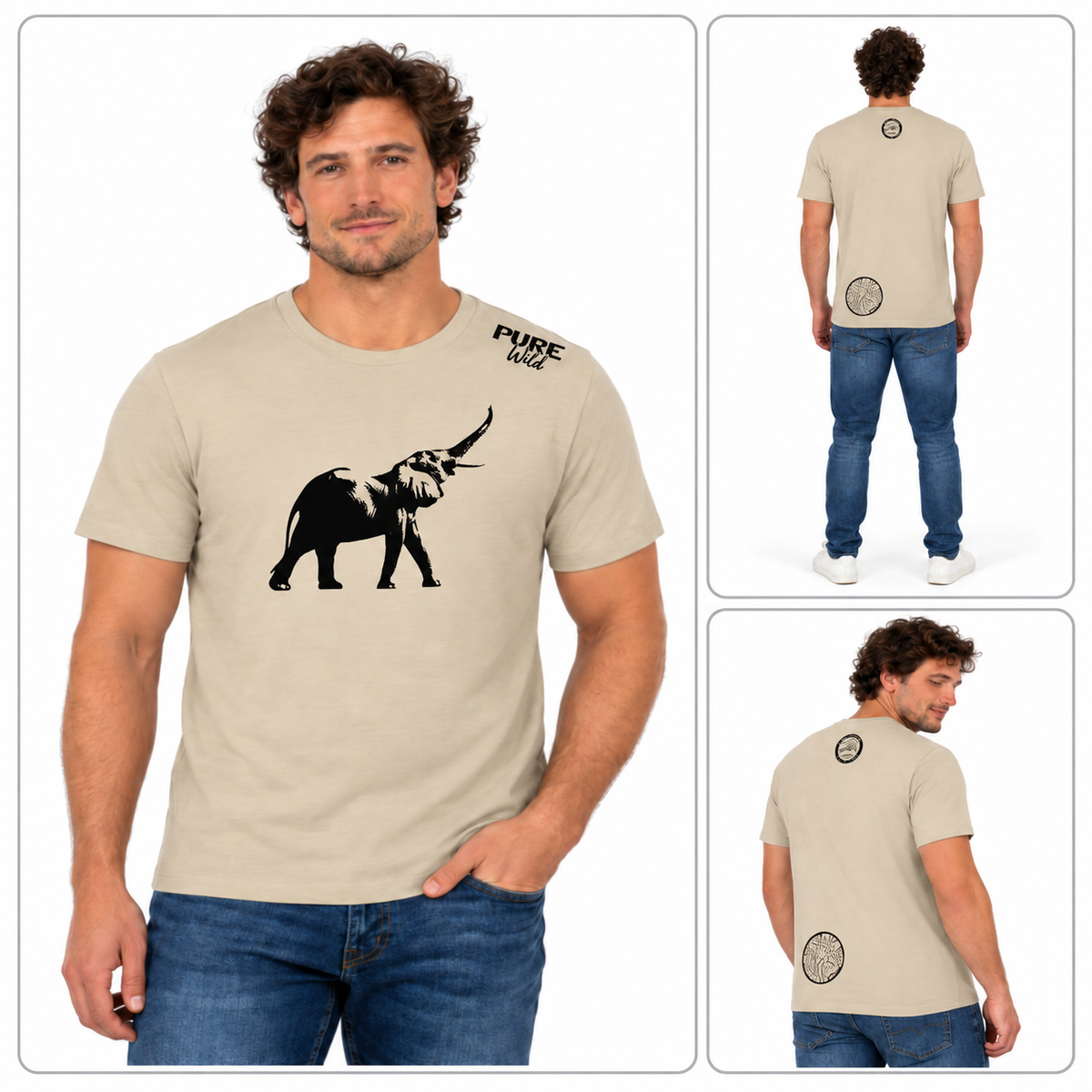 Elephant T-Shirt For A Real Man