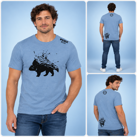 Porcupine T-Shirt For A Real Man