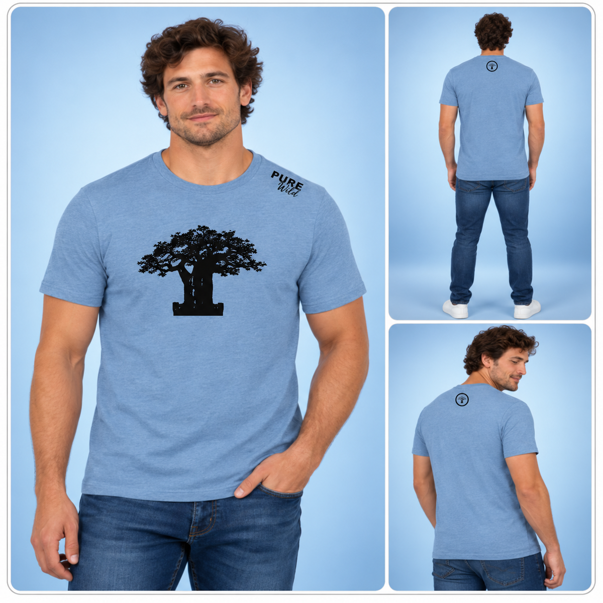Baobab men's T-shirt – alternate product view 1