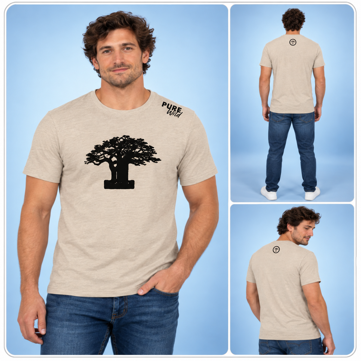 Baobab men's T-shirt – alternate product view 3
