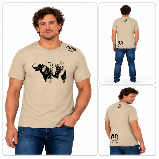 Buffalo men's T-shirt – alternate product view 1