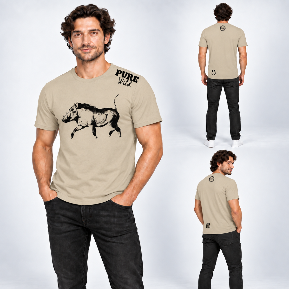 Warthog T-Shirt For A Real Man