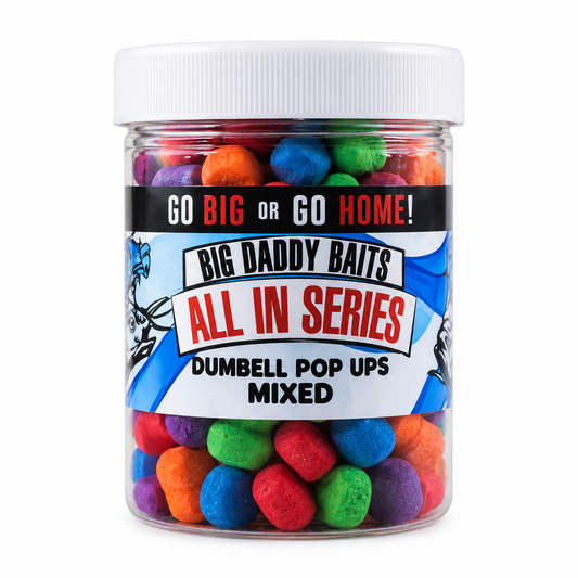 Big Daddy Baits All In Series Dumbell Pop Ups - Mixed 100ml
