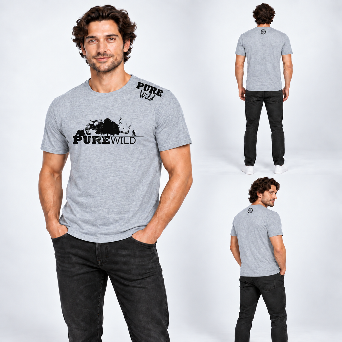 Outdoor Logo T-Shirt For A Real Man