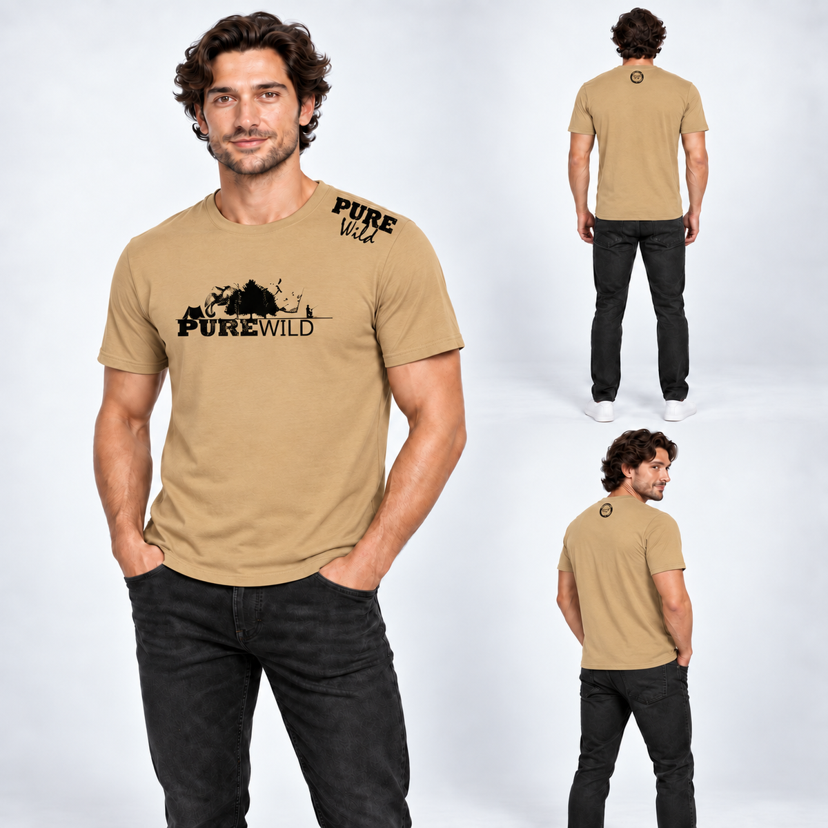 Outdoor Logo T-Shirt For A Real Man