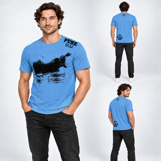 Hippo T-Shirt For A Real Man