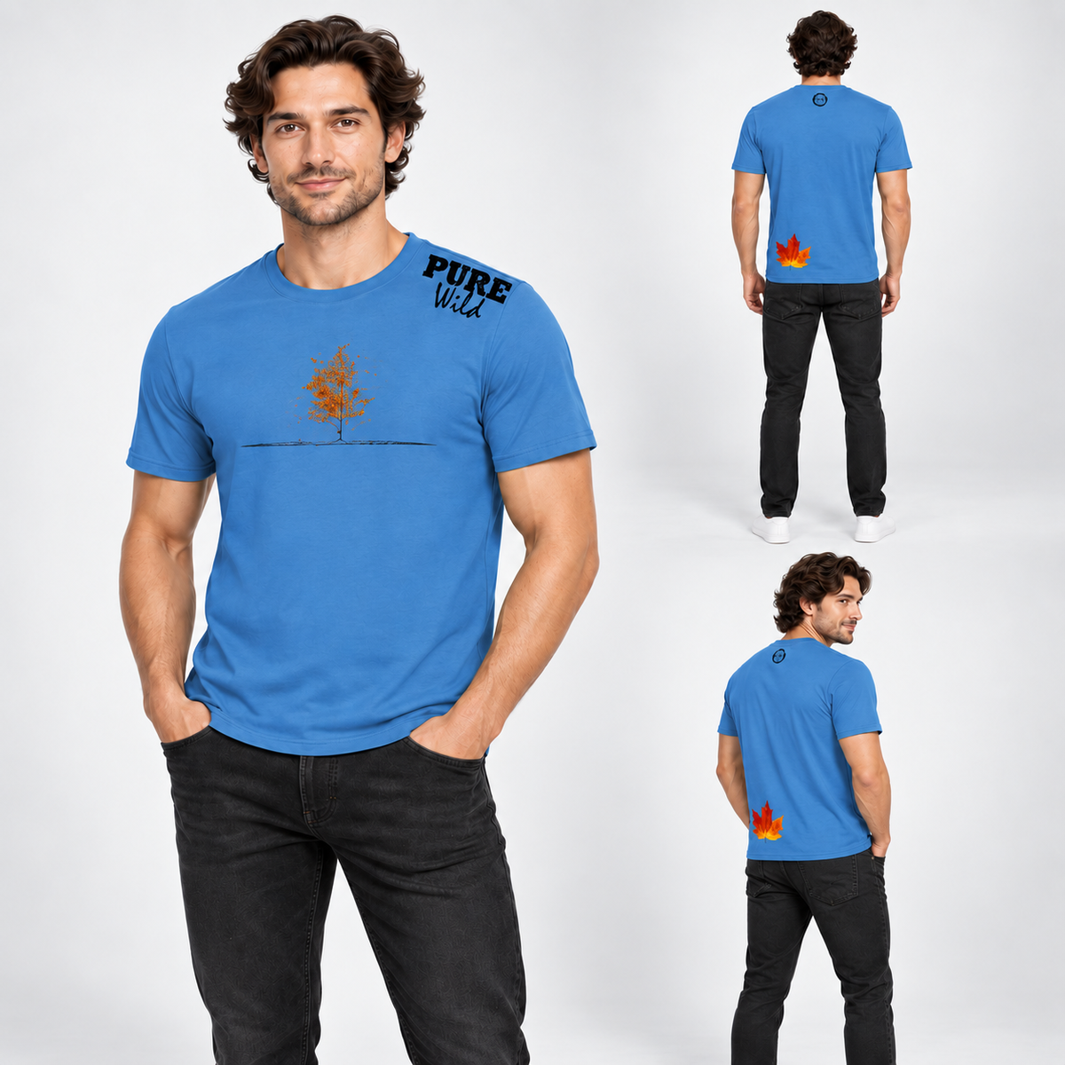 Autumn Tree men's T-shirt – alternate product view 4
