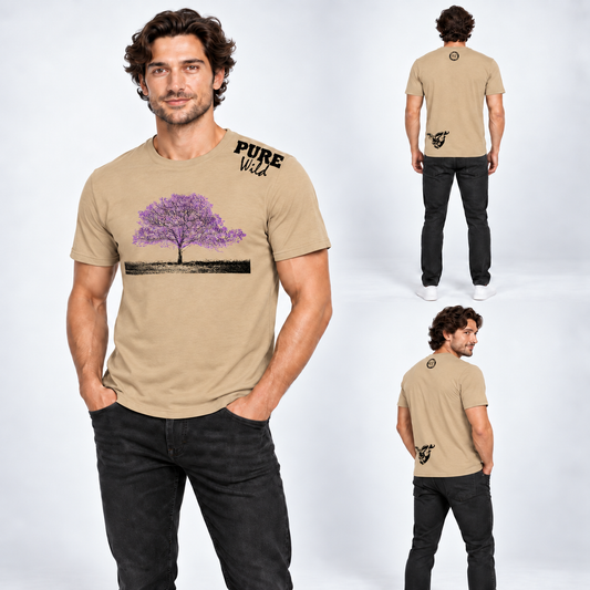Jacaranda Tree T-Shirt For A Real Man