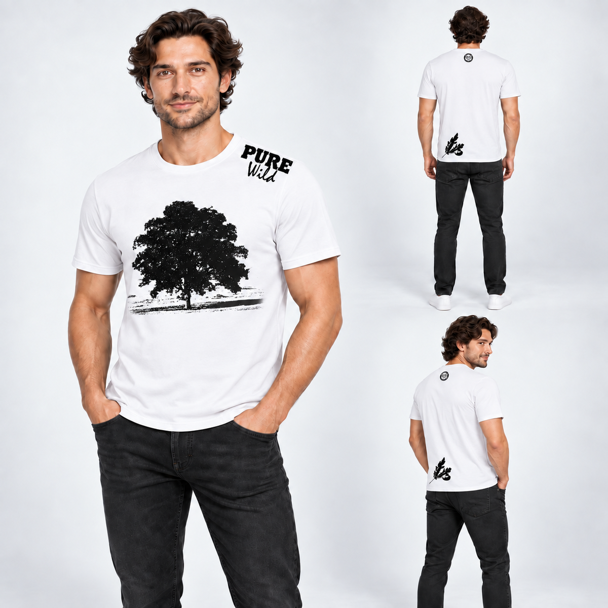 Oak Tree T-Shirt For A Real Man