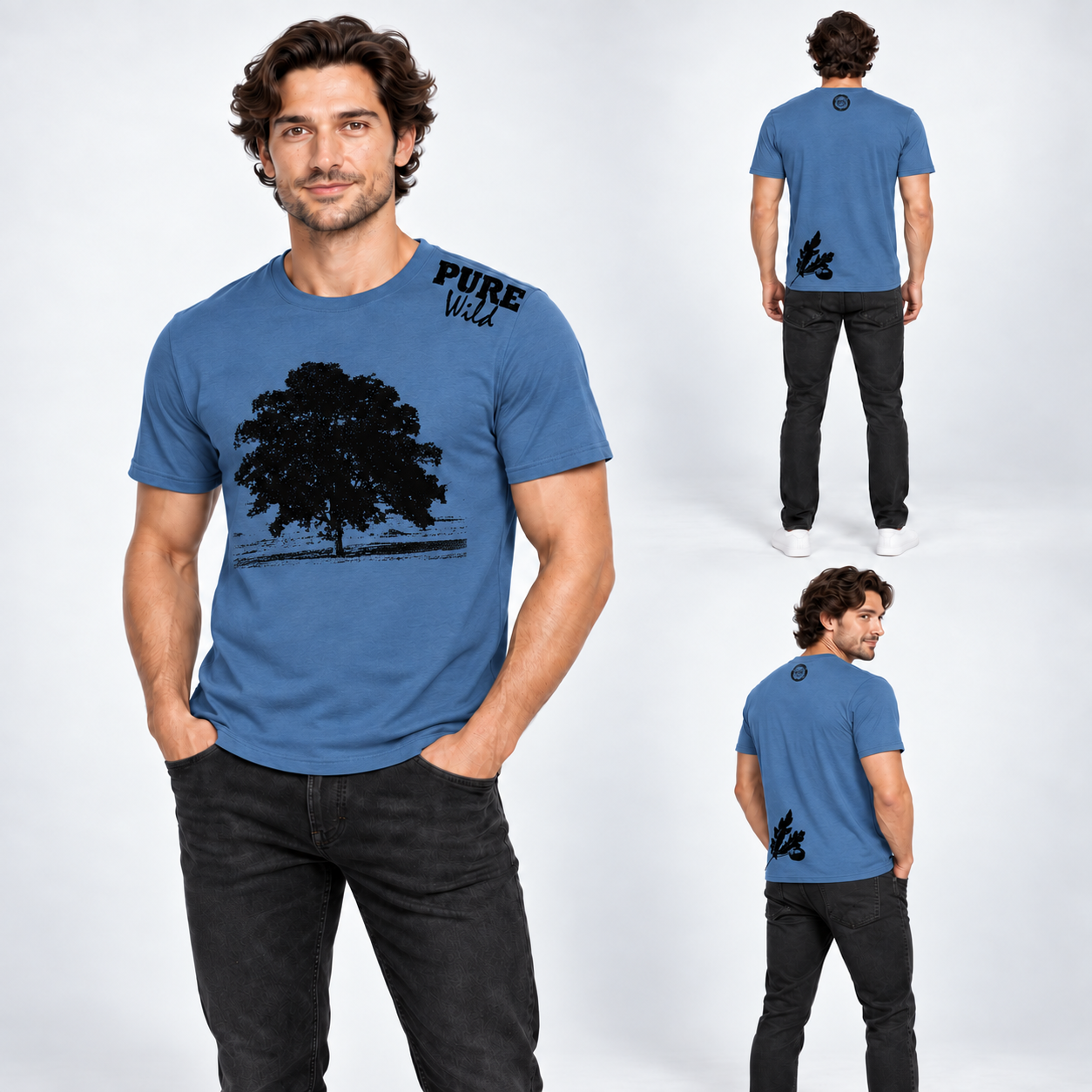 Oak Tree T-Shirt For A Real Man