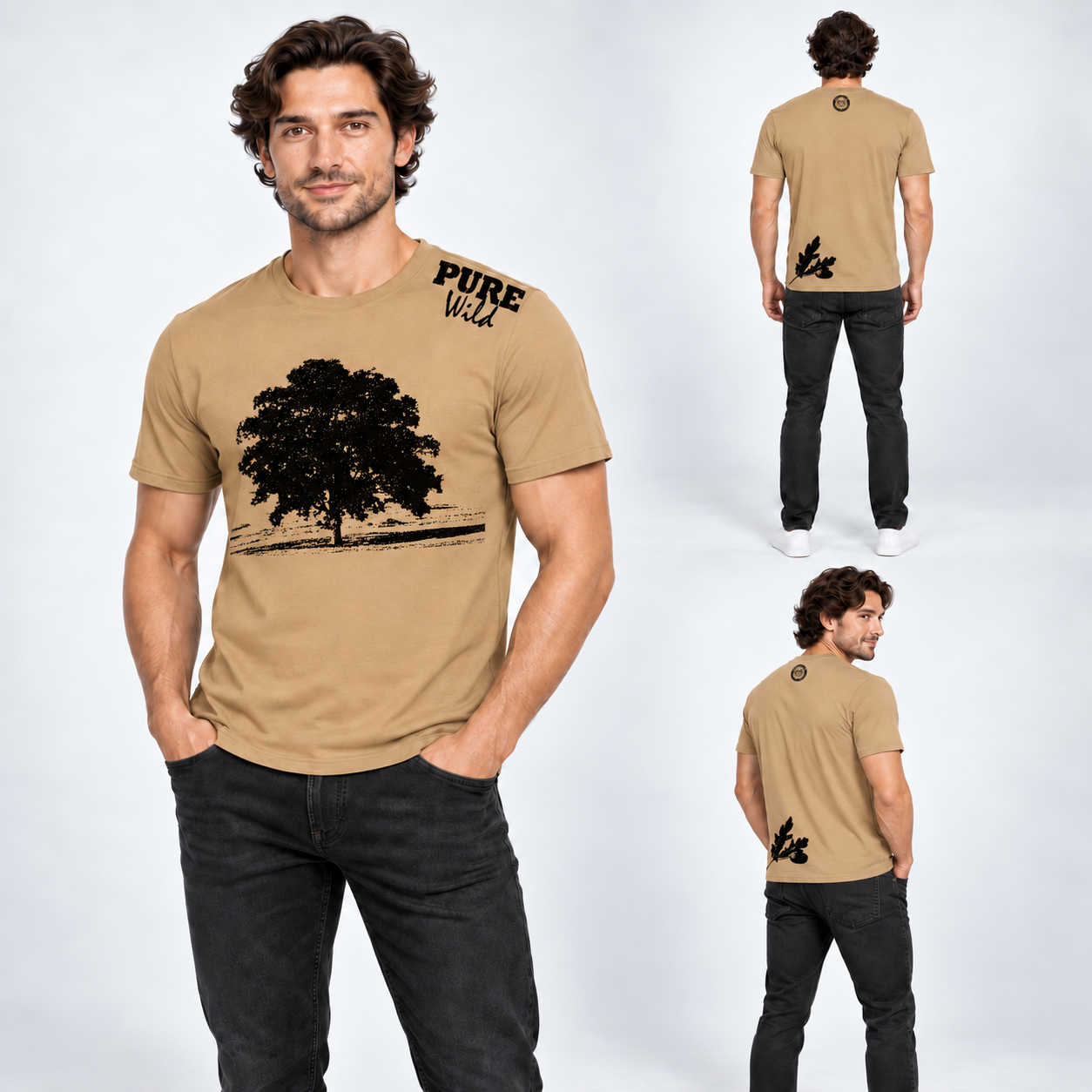 Oak Tree T-Shirt For A Real Man
