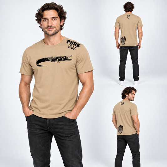 Crocodile T-Shirt For A Real Man