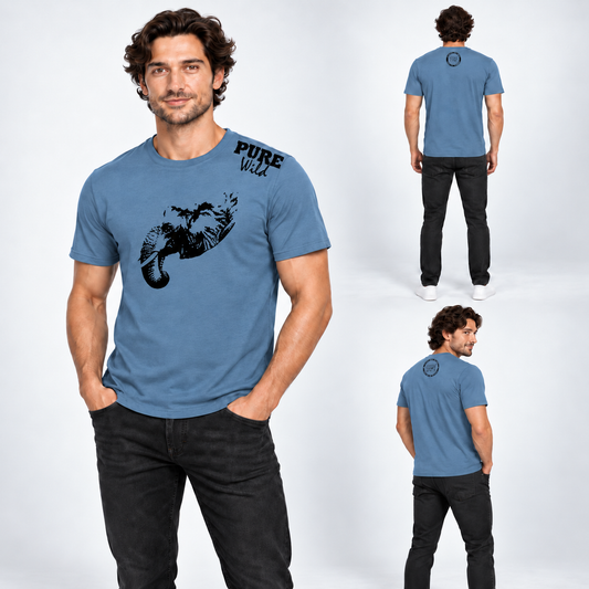 The Elephant Head T-Shirt For A Real Man