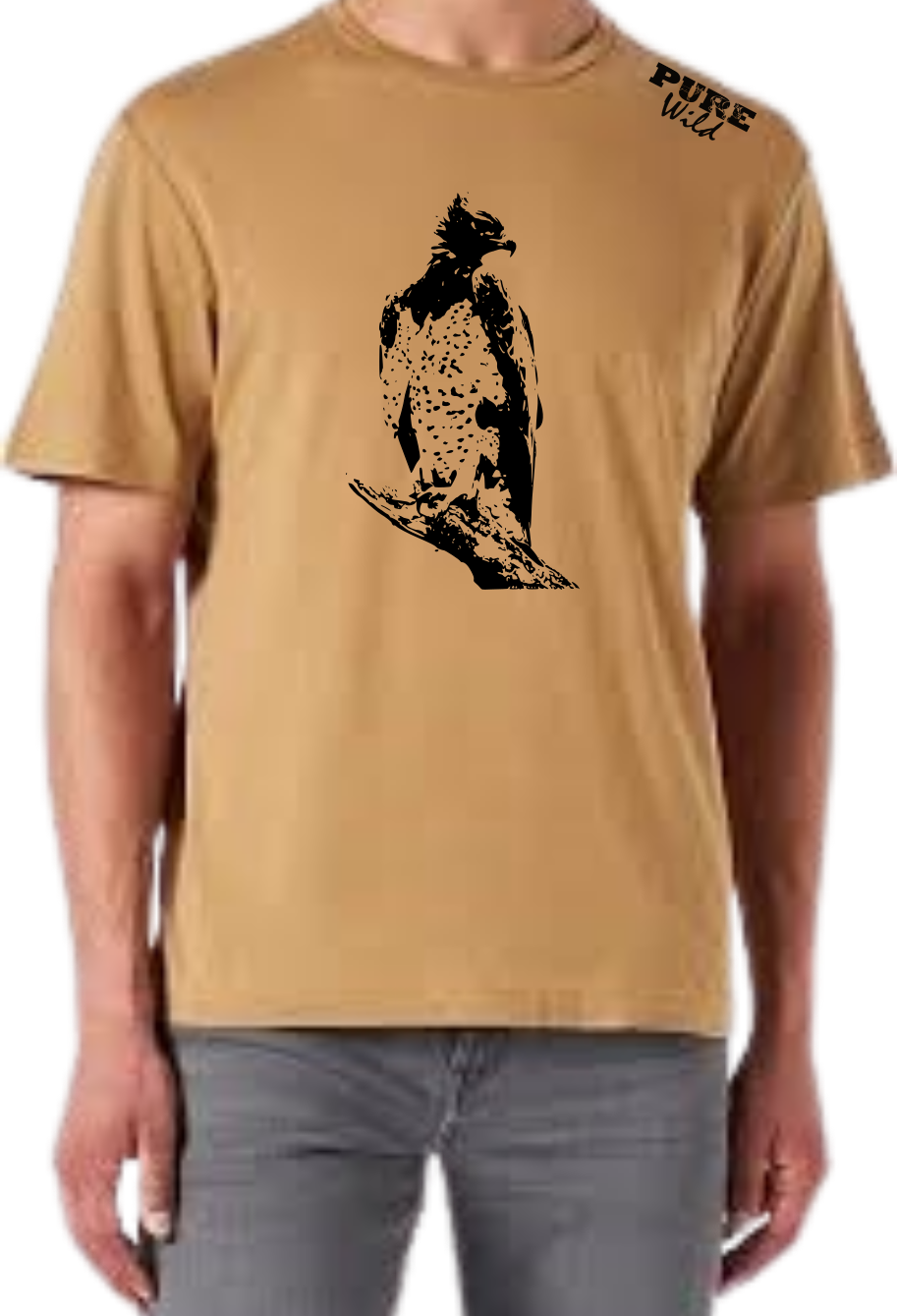 Martial Eagle T-Shirt For A Real Man