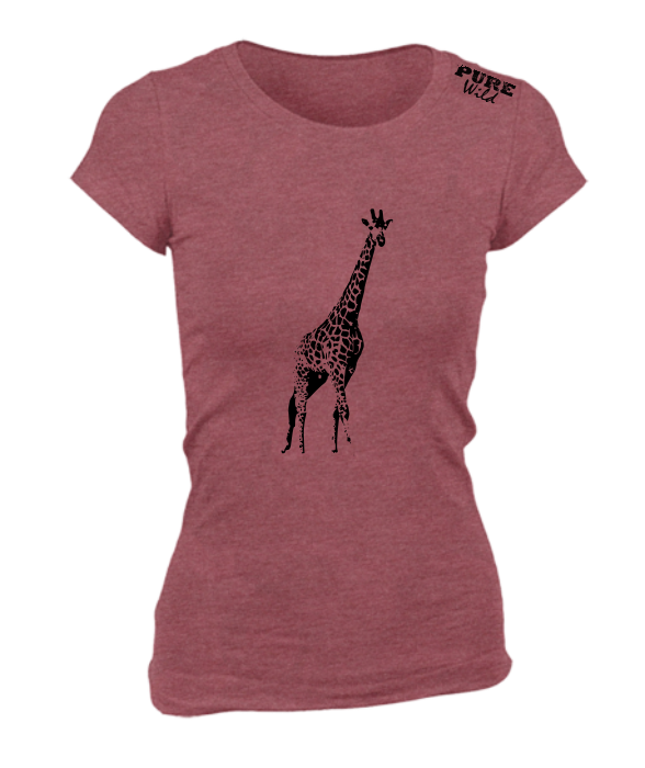 Giraffe T-Shirt For The Ladies