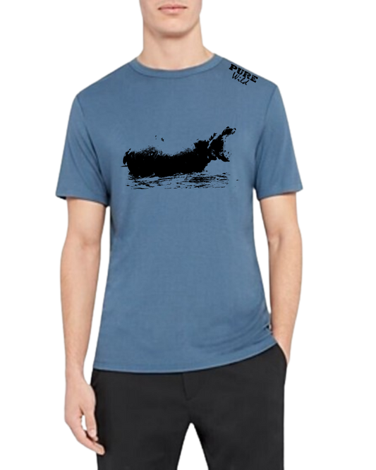 Hippo T-Shirt For A Real Man