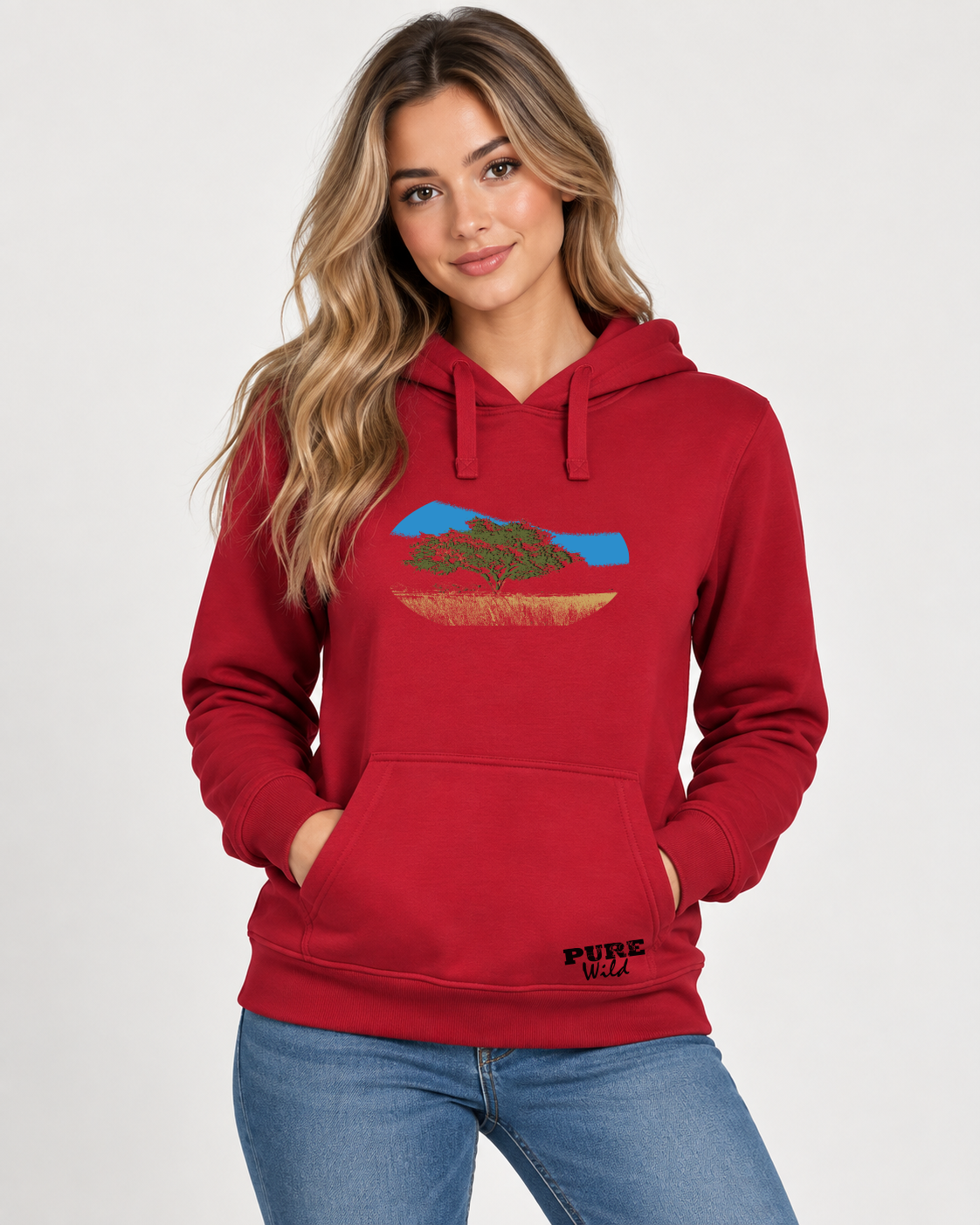 Camel Thorn Tree Hoodie for Him and Her