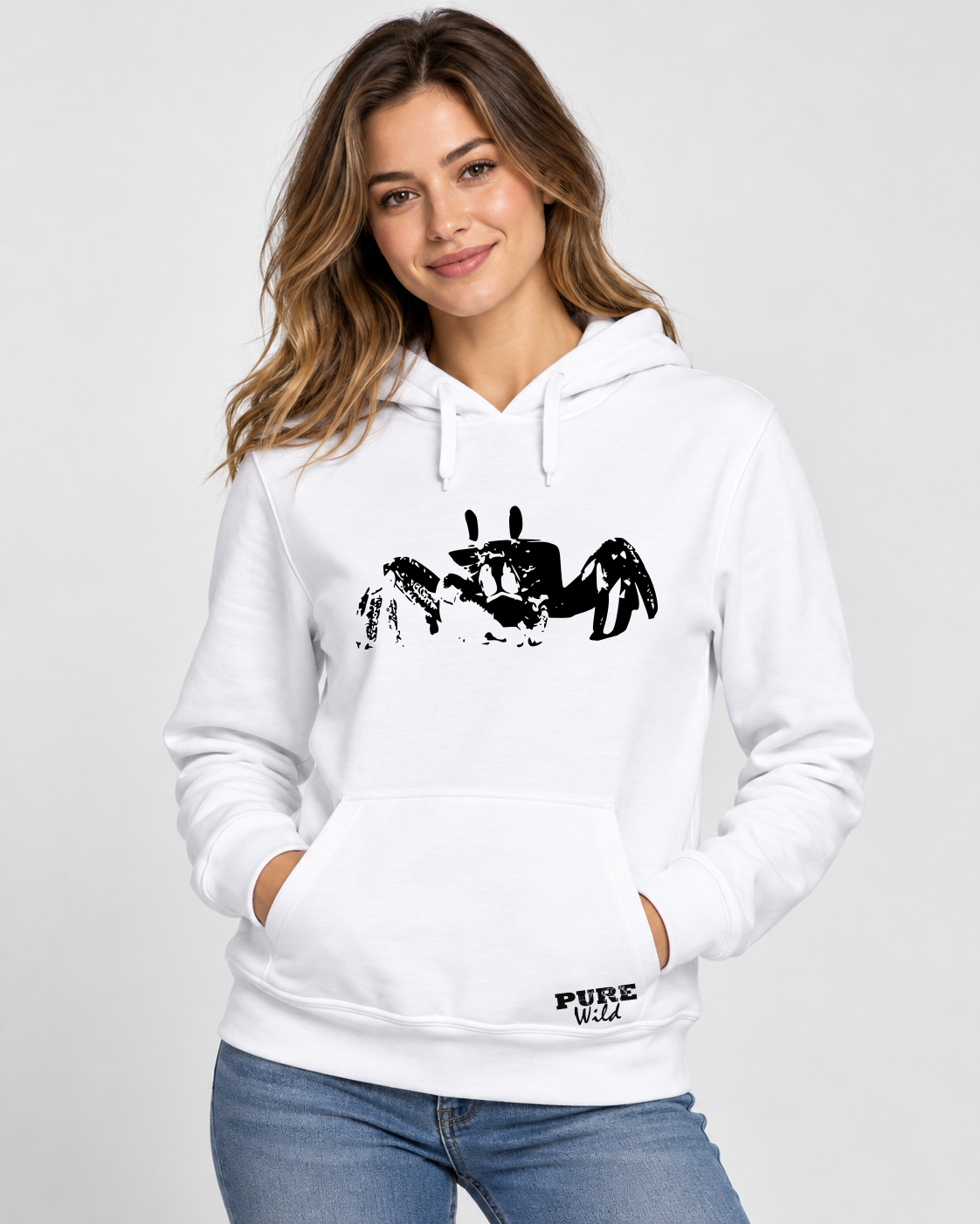 Ghost Crab Hoodie for Him and Her