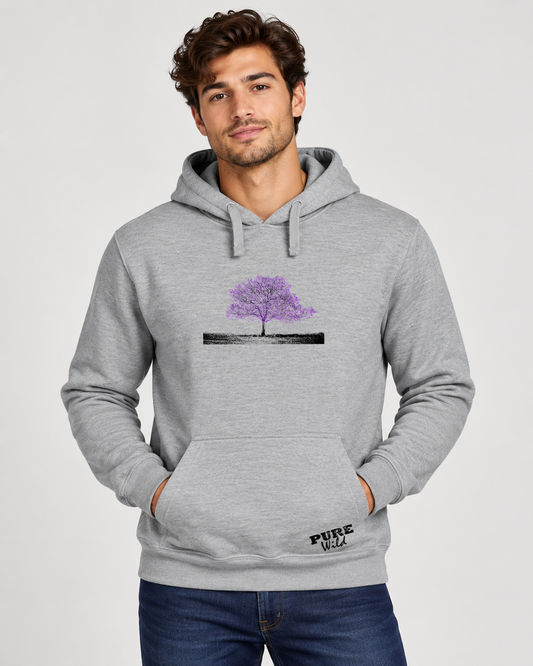 Jacaranda Tree Hoodie for Him and Her