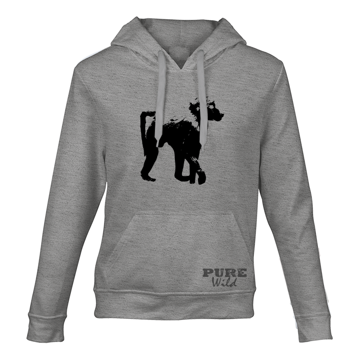 Baboon Hooded Sweatshirt for Him and Her