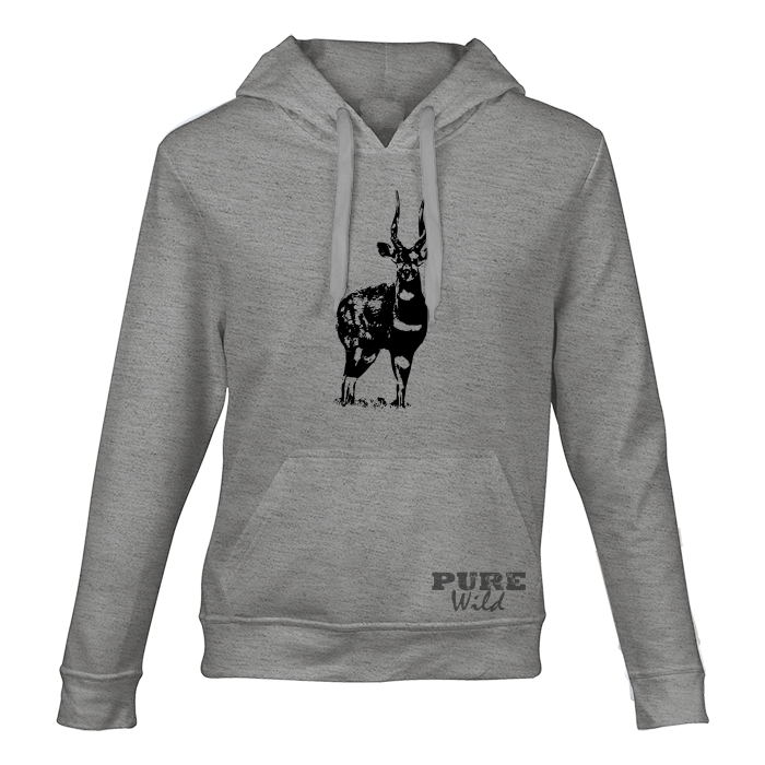 Bushbuck Hooded Sweatshirt for Him and Her