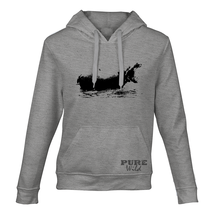 Hippo Hooded Sweatshirt for Him and Her