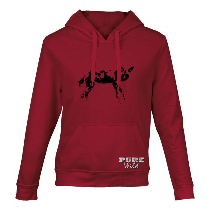 Wild Dog Hooded Sweatshirt for Him and Her