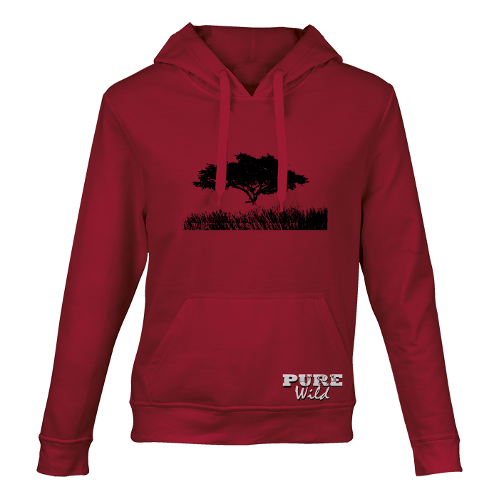 Camel Thorn Tree Hooded Sweatshirt for Him and Her