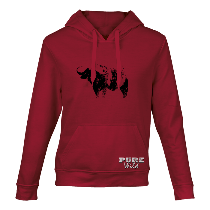Buffalo Hooded Sweatshirt for Him and Her