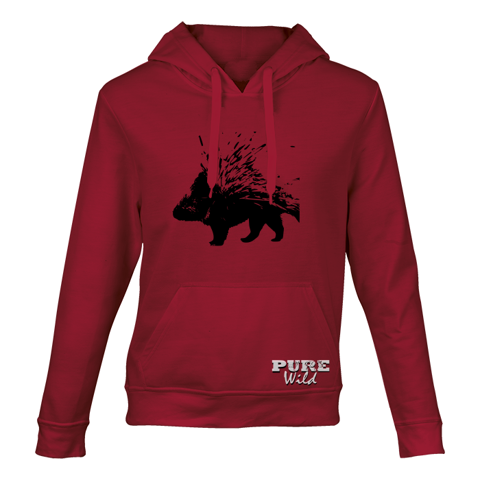 Porcupine Hooded Sweatshirt for Him and Her