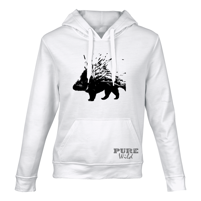 Porcupine Hooded Sweatshirt for Him and Her