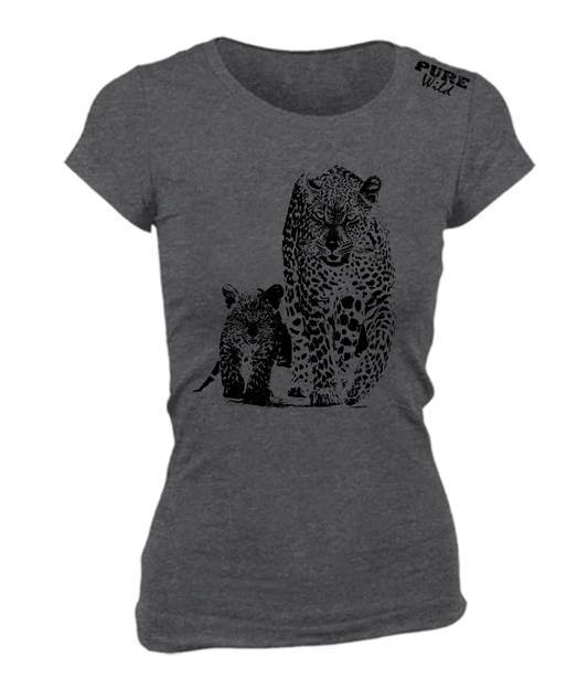 The Leopard Family T-Shirt For The Ladies