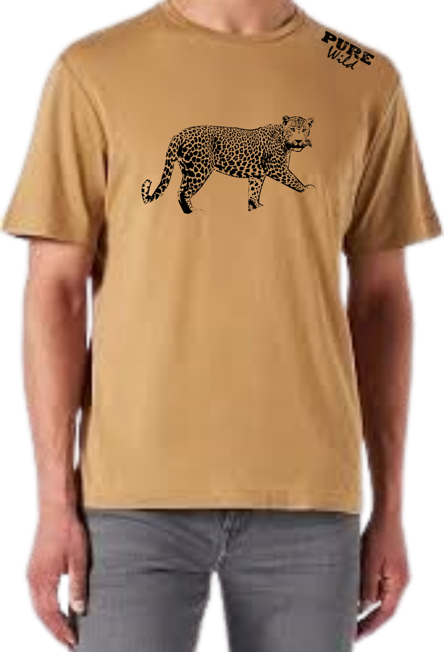 Leopard T-Shirt For A Real Man
