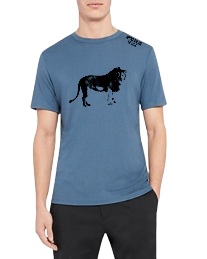 Lion T-Shirt For A Real Man