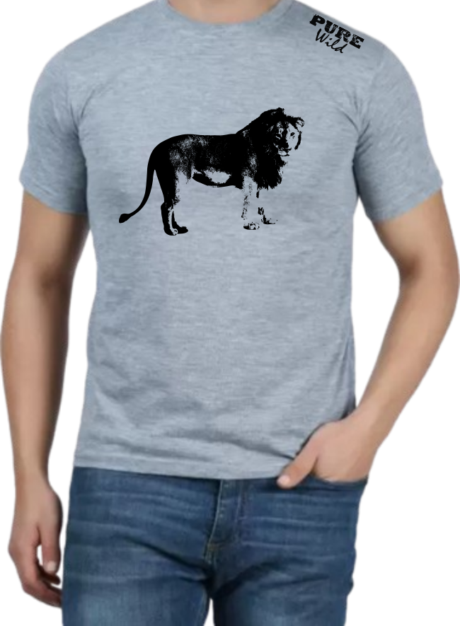 Lion T-Shirt For A Real Man