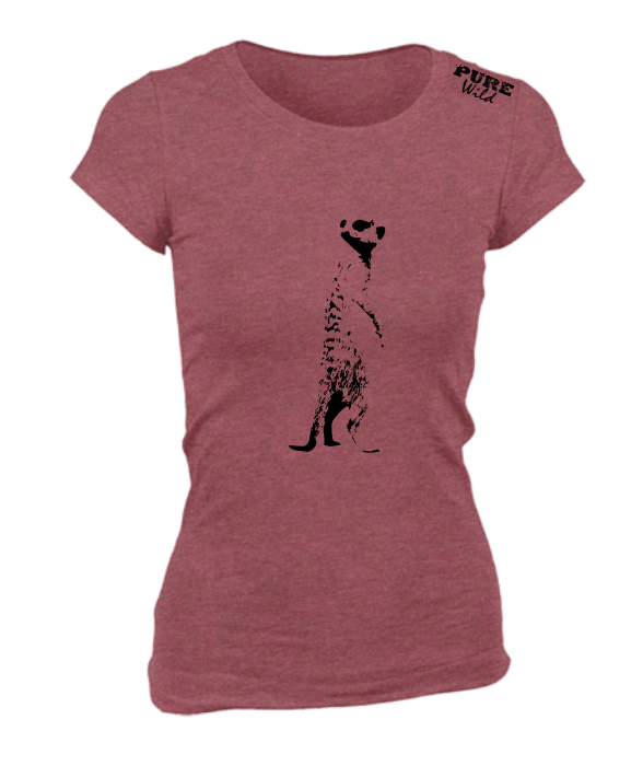 Meerkat T-Shirt For The Ladies