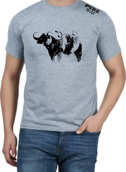 Buffalo T-Shirt For A Real Man