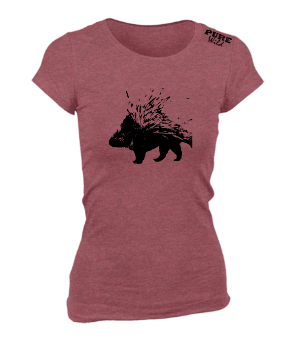 Porcupine T-Shirt For The Ladies