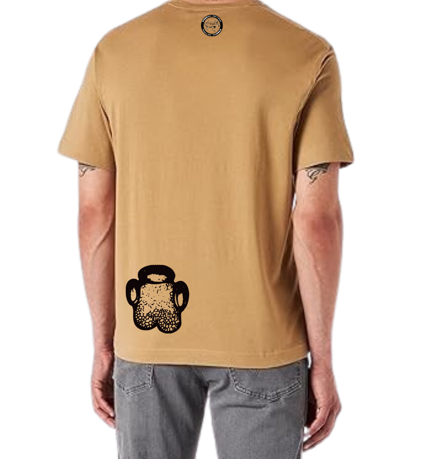 White Rhinoceros T-Shirt For A Real Man