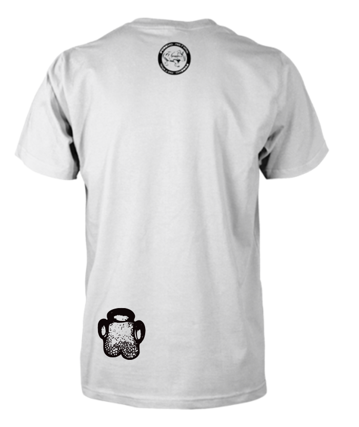 White Rhinoceros T-Shirt For A Real Man