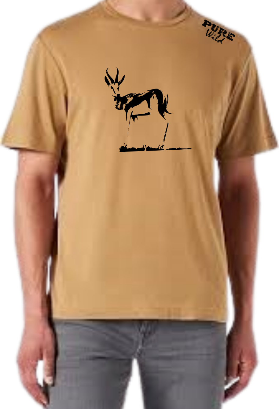 Springbok T-Shirt For A Real Man