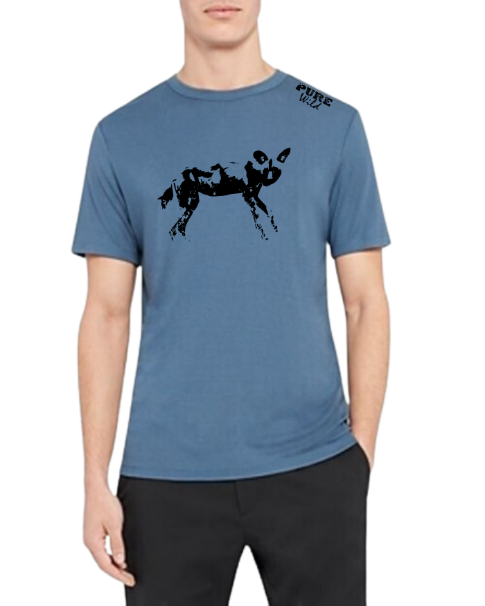 Wild Dog T-Shirt For A Real Man