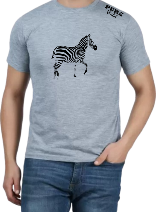 Zebra T-Shirt For A Real Man