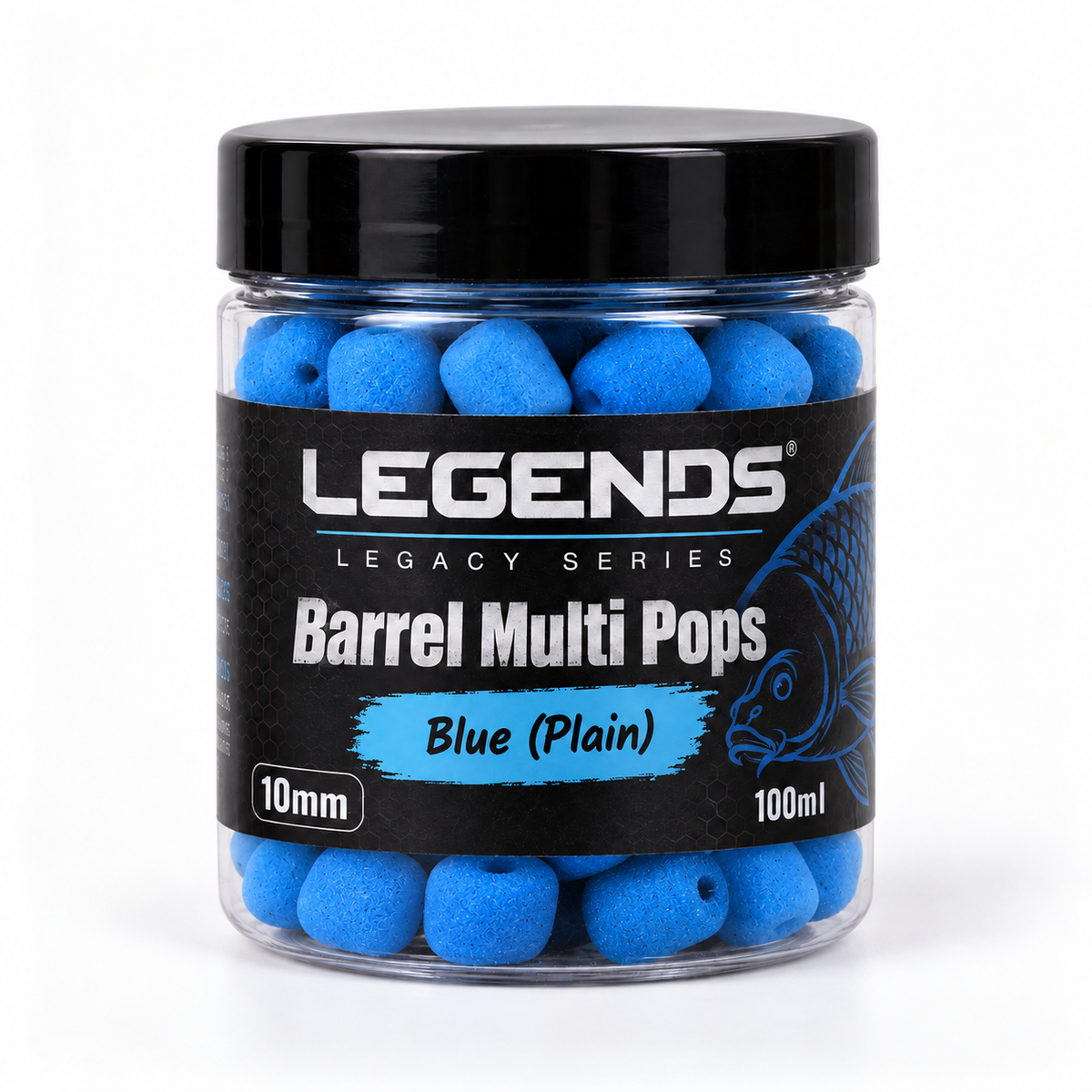 Legends Legacy Barrel Multi Pops Blue Plain 10mm 100ml
