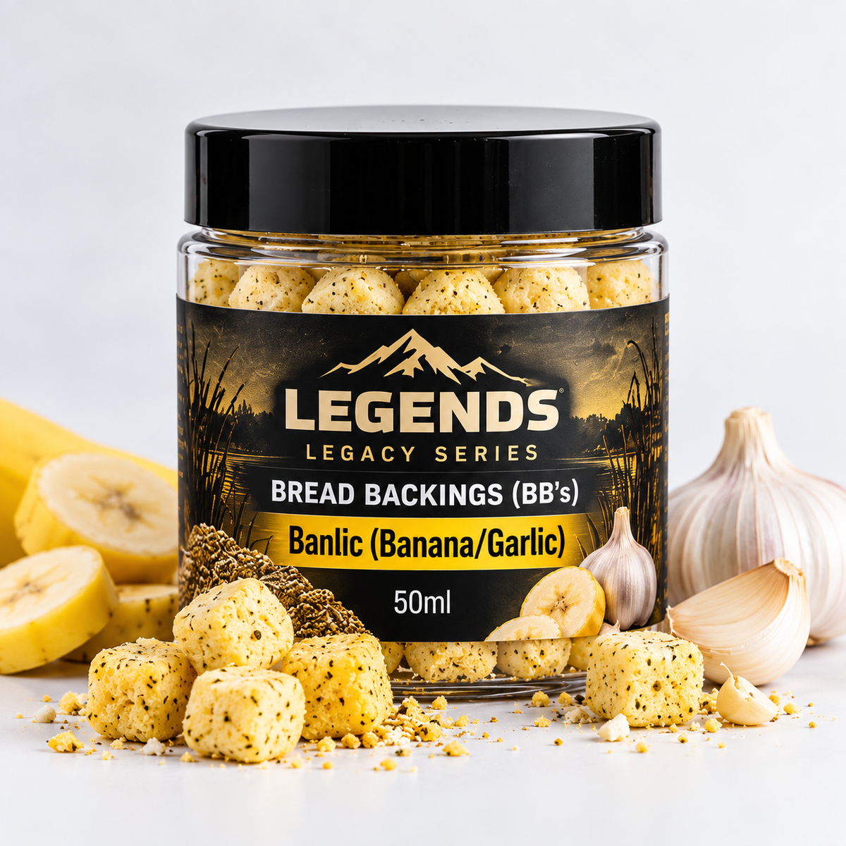Legends Legacy Bread Backings Banlic Banana Garlic 50ml