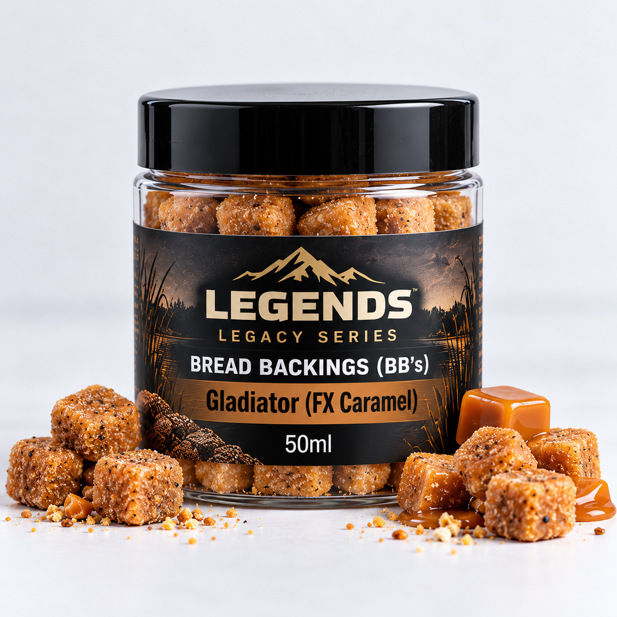 Legends Legacy Bread Backings Gladiator FX Caramel 50ml