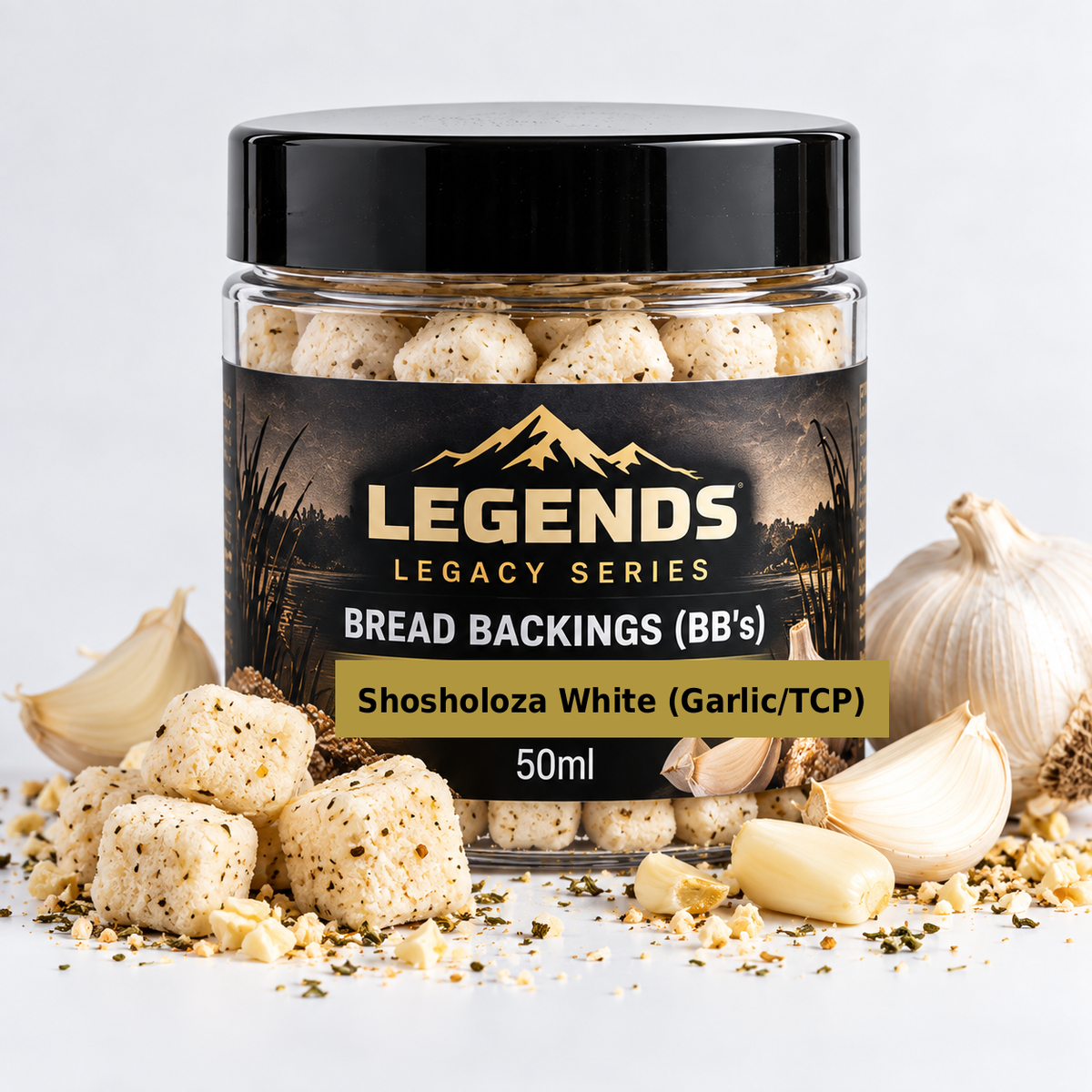 Legends Legacy Bread Backings Shosholoza White Garlic TCP 50ml