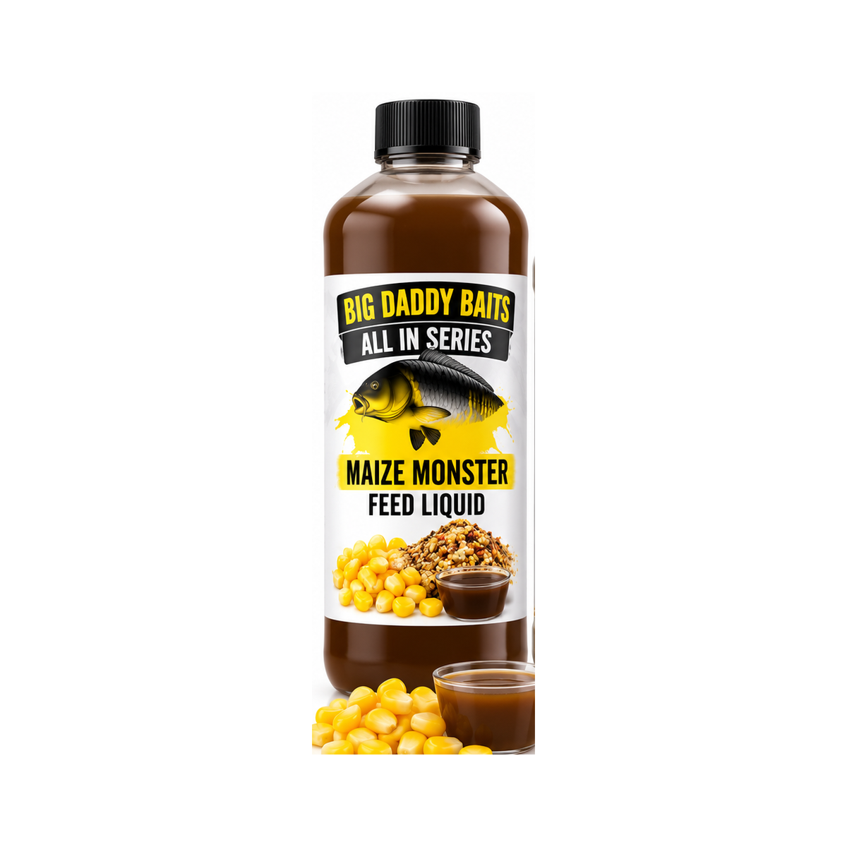 Illustrative Big Daddy Baits Maize Monster Feed Liquid