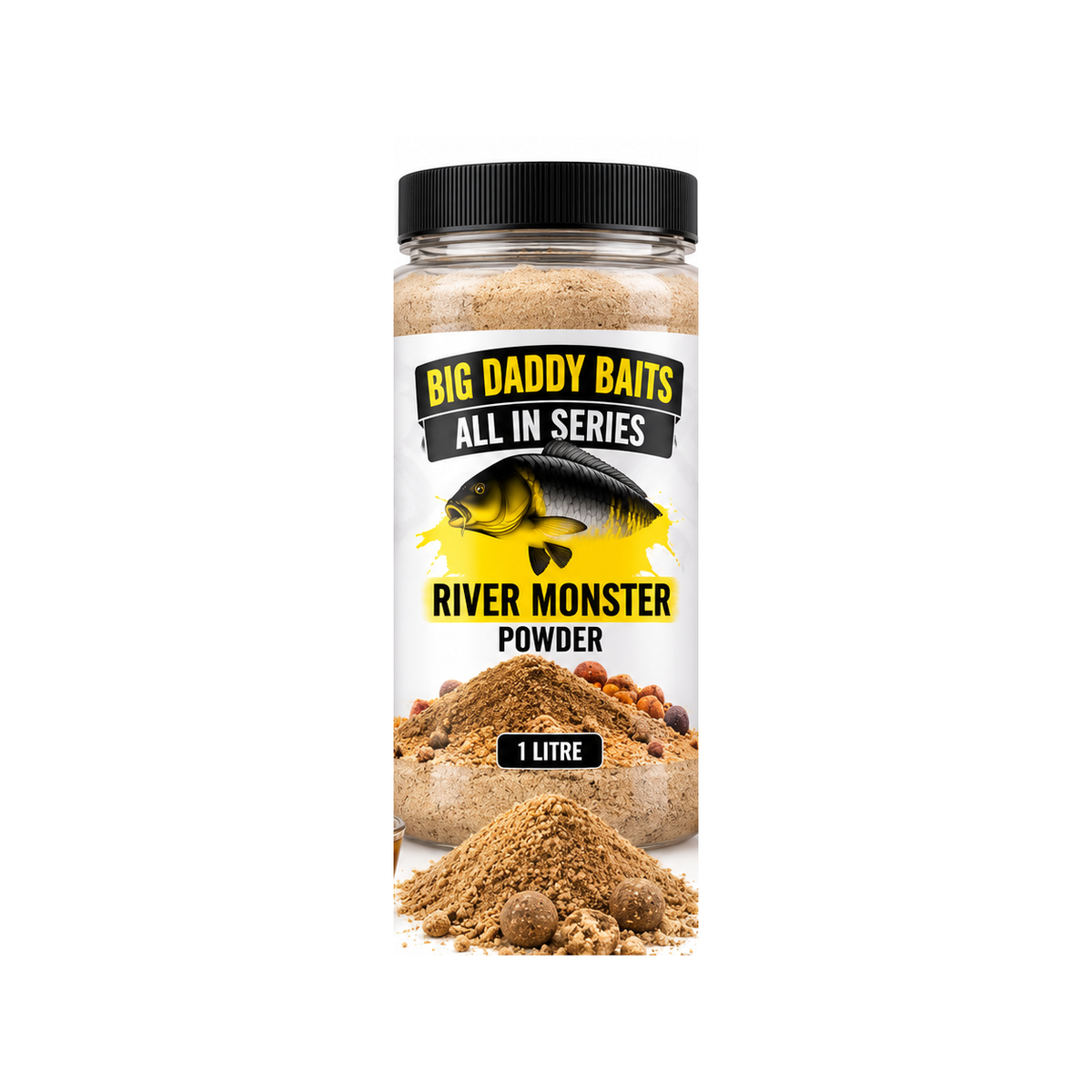 Illustrative Big Daddy Baits River Monster Powder 1L