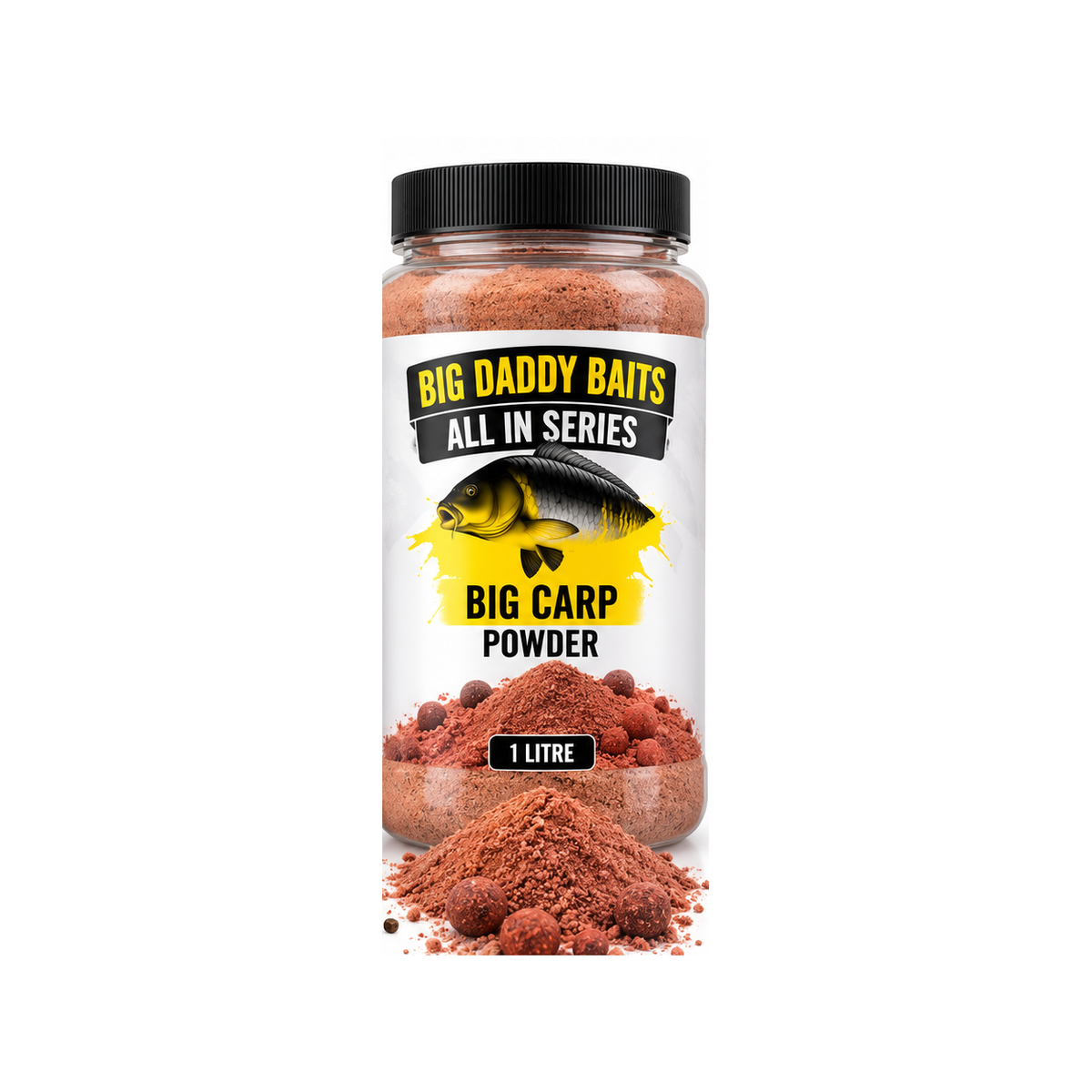 Illustrative Big Daddy Baits Big Carp Powder 1L